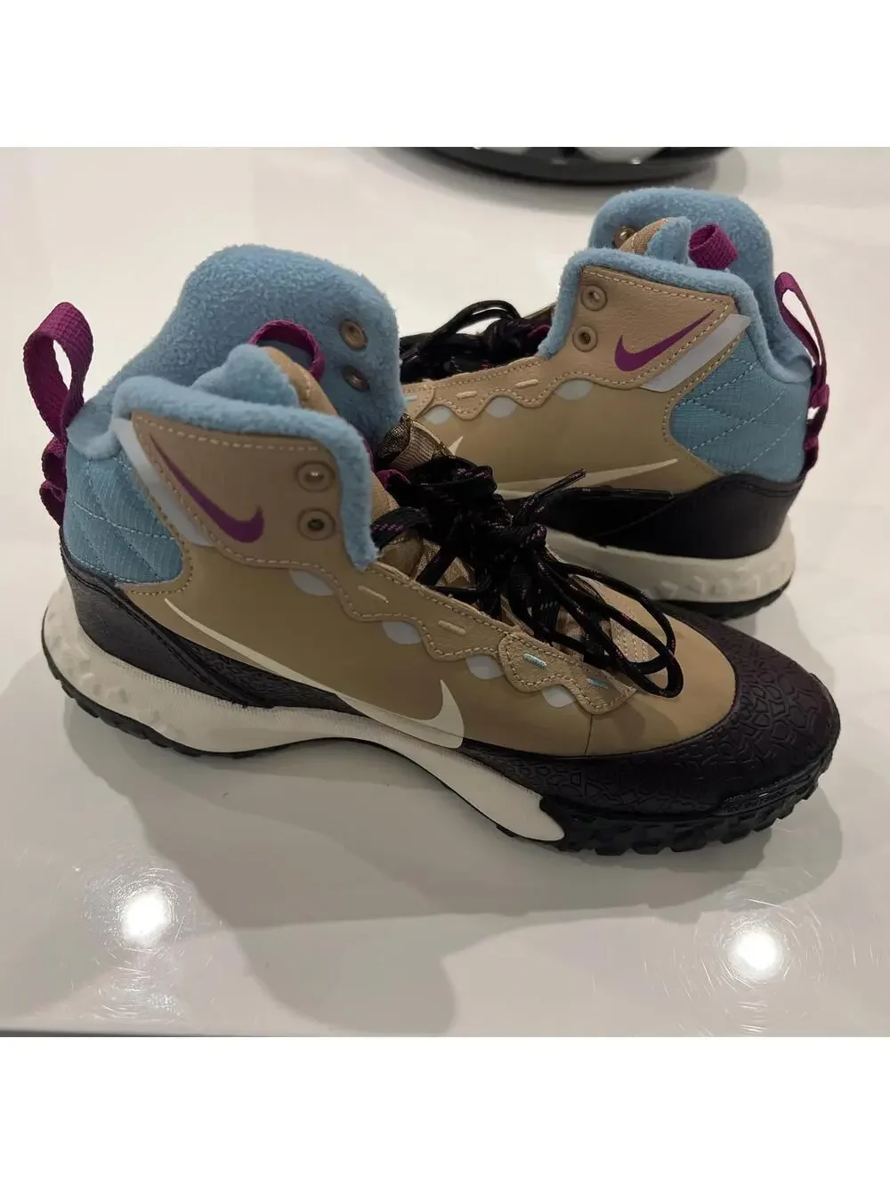 Nike Terrascout Gs Hemp Denim Turquoise FV4173-200 SIZE 3.5Y